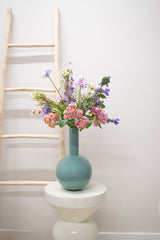 Zijden kunstbloemen boeket Morning Dew
