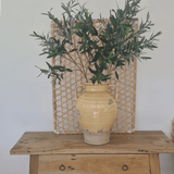 Zijden kunstbloemen boeket Olijftakken