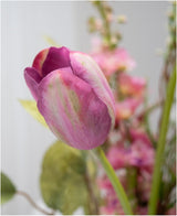 Zijden kunstbloemen boeket Spring Awakening