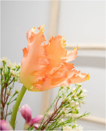 Zijden kunstbloemen boeket Spring Awakening