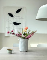 Zijden kunstbloemen boeket Spring Awakening