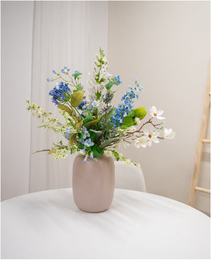 Kunstbloemen boeket Cool Breeze 80 cm