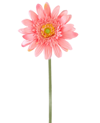 Fleur artificielle Gerbera 55 cm rose