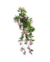 Plante artificielle suspendue Pétunia 70 cm violet