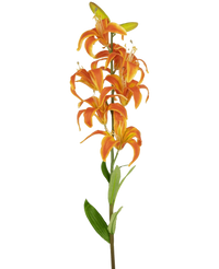 Fleur artificielle Lys Martagon 78 cm orange