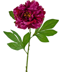 Fleur artificielle Pivoine 77 cm violette
