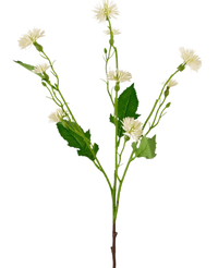 Fleur artificielle Daisy Spray 54 cm faisceau blanc