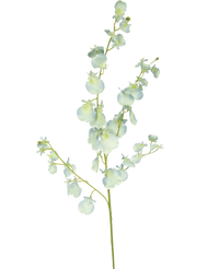 Branche artificielle Orchidée 80 cm turquoise