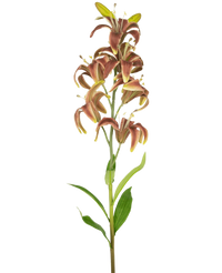 Fleur artificielle Lys Martagon 78 cm fuchsia