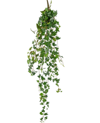 Plante suspendue artificielle Lierre deluxe 120 cm vert