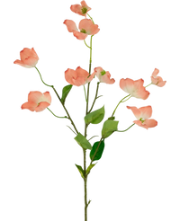 Cornouiller Artificiel Real Touch Rose Clair 74cm