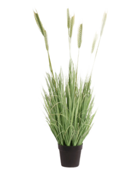 Plante de gazon artificiel vert 130 cm ignifuge