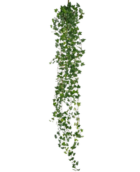 Plante suspendue artificielle Lierre deluxe 180 cm vert