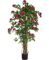 Plante artificielle Bougainvillier Liane Fuchsia 115 cm